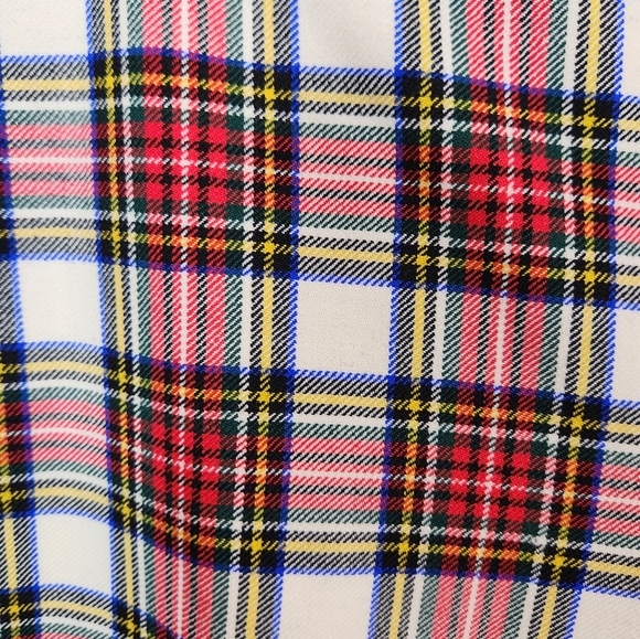 J. Crew Cameron slim crop pant in snowy Stewart tartan bi-stretch wool - Picture 5 of 9